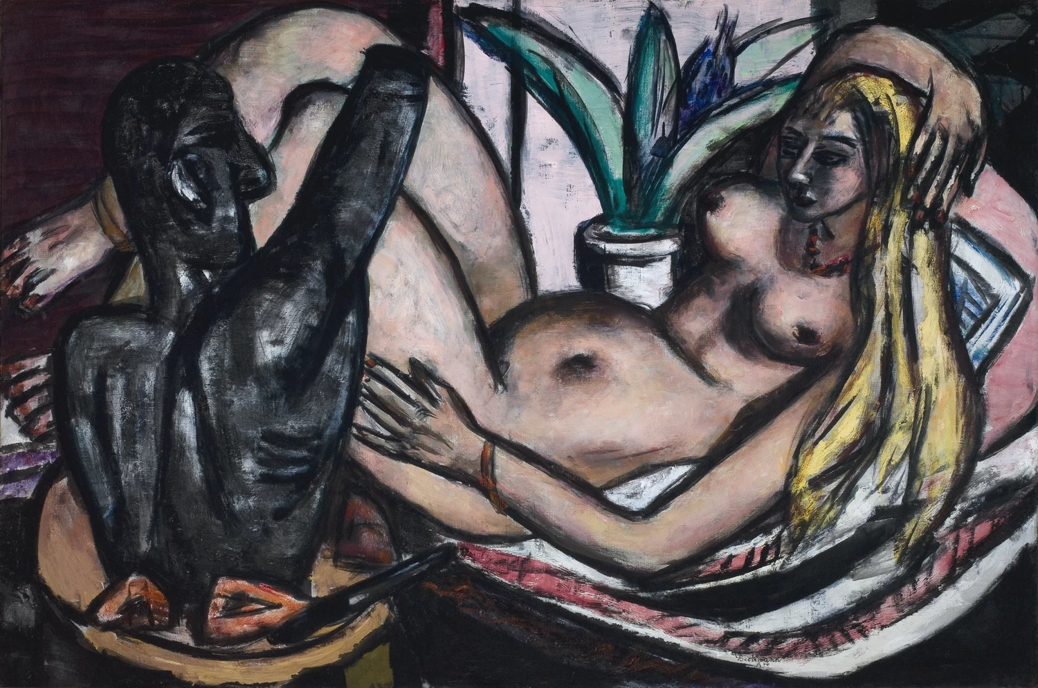 Studio (Nudo femminile e scultura), 1946 - Saint Louis Art Museum